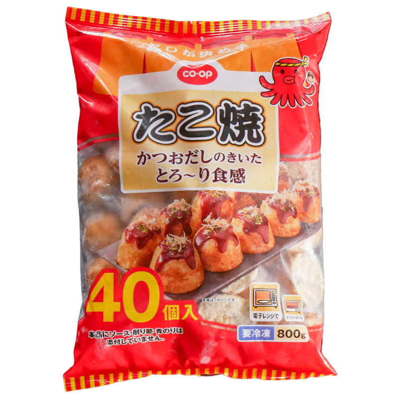 CO･OP たこ焼 40個入(800g)