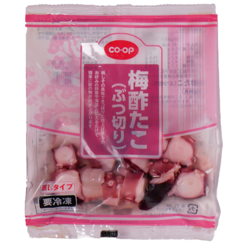 CO･OP梅酢たこ（ぶつ切り） 70g