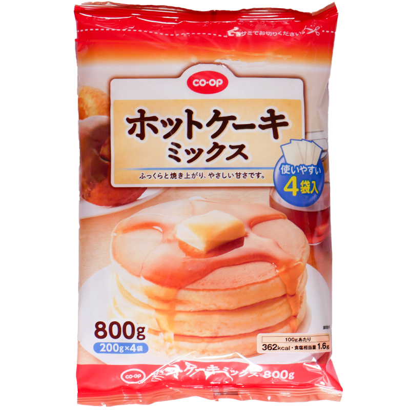 CO･OP ホットケーキミックス 800g(200g×4袋)