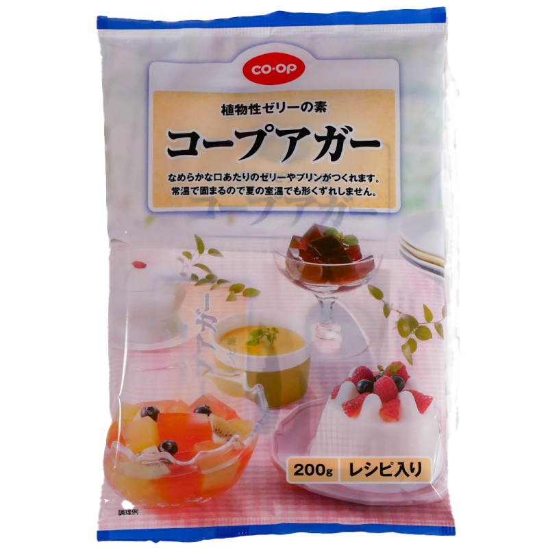 CO･OP 植物性ゼリーの素　コープアガー 200g