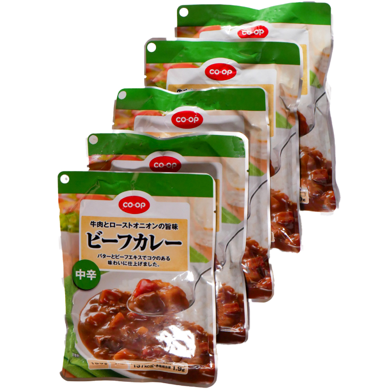 CO･OP ビーフカレー　中辛 180g