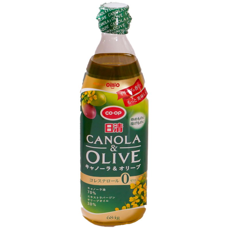 CO･OP&日清オイリオ キャノーラ&オリーブ 684g