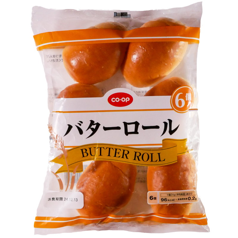 CO･OP バターロール 6個