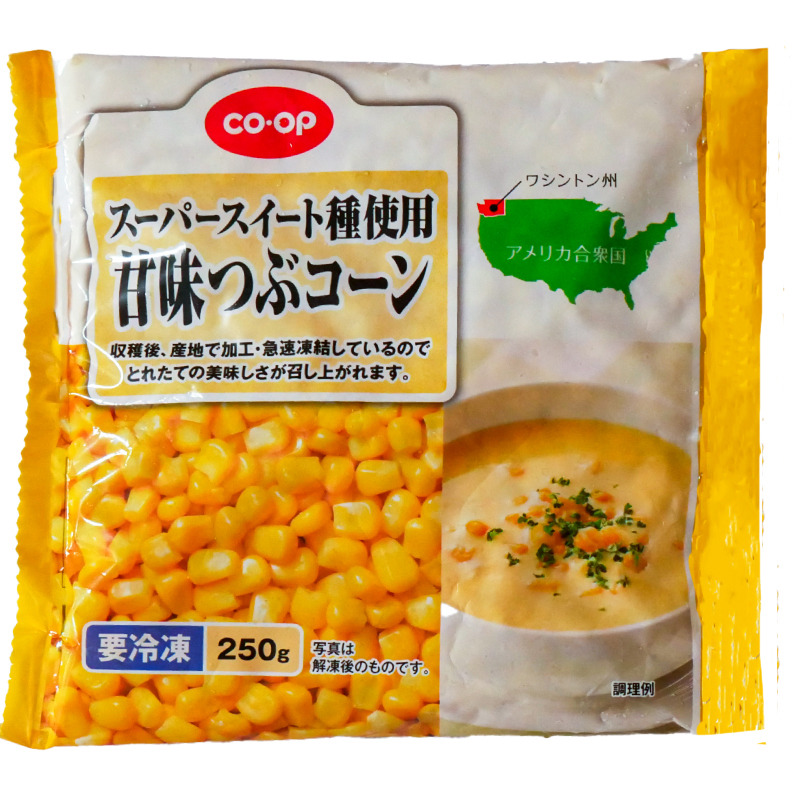 CO･OP 甘味つぶコーン 250g