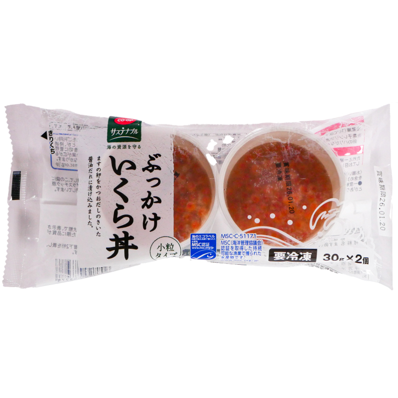 CO･OP ぶっかけいくら丼（小粒タイプ） 30g×2個