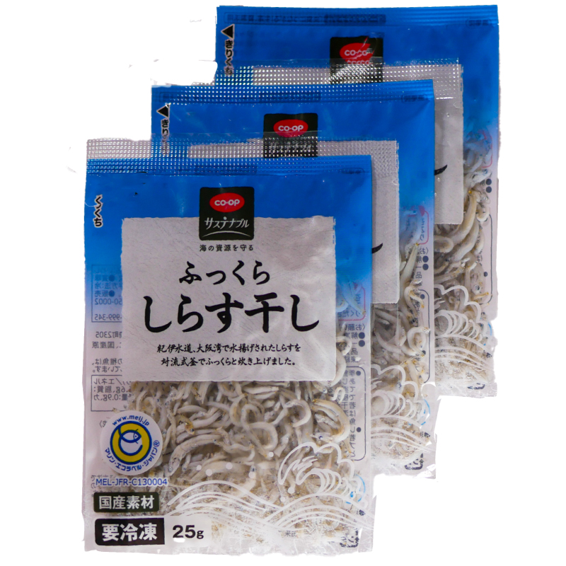 CO･OP ふっくらしらす干し 25g×3