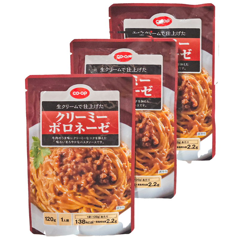 CO･OP クリーミーボロネーゼ 1人前120g