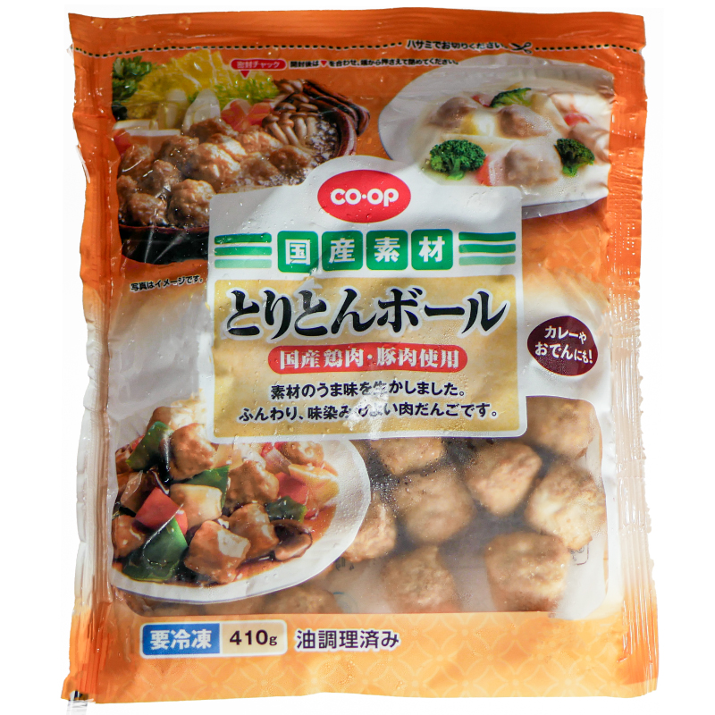 CO･OP とりとんボール（国産鶏肉・豚肉使用） 410g