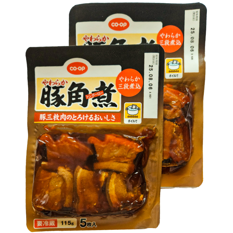 CO･OP やわらか豚角煮トンポーロー 115g(5枚入)×2