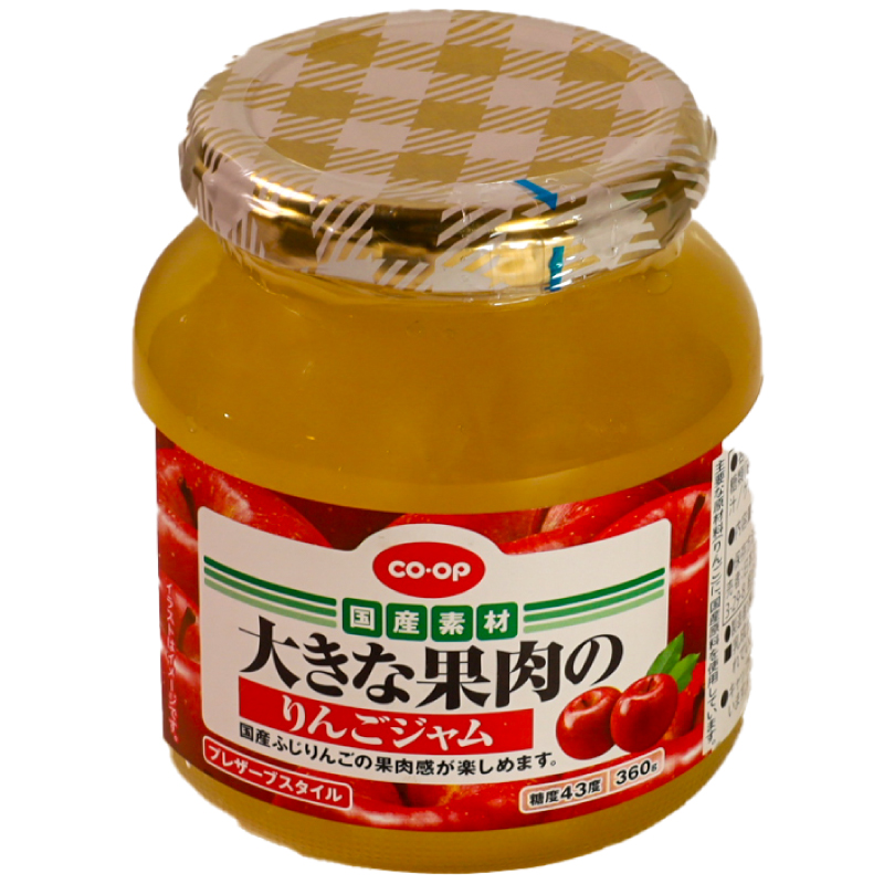CO･OP 大きな果肉のりんごジャム 360g