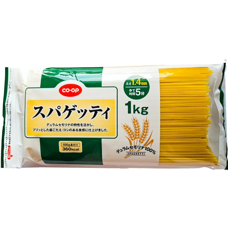 CO･OP スパゲッティ1.4mm 1kg