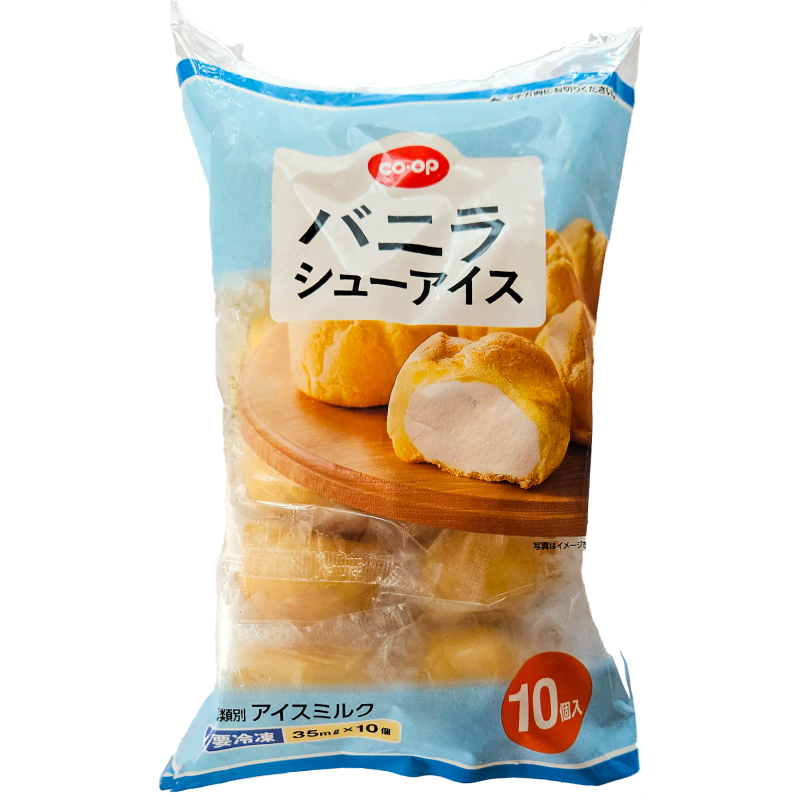 CO･OP バニラシューアイス 10個入(35ml×10個)