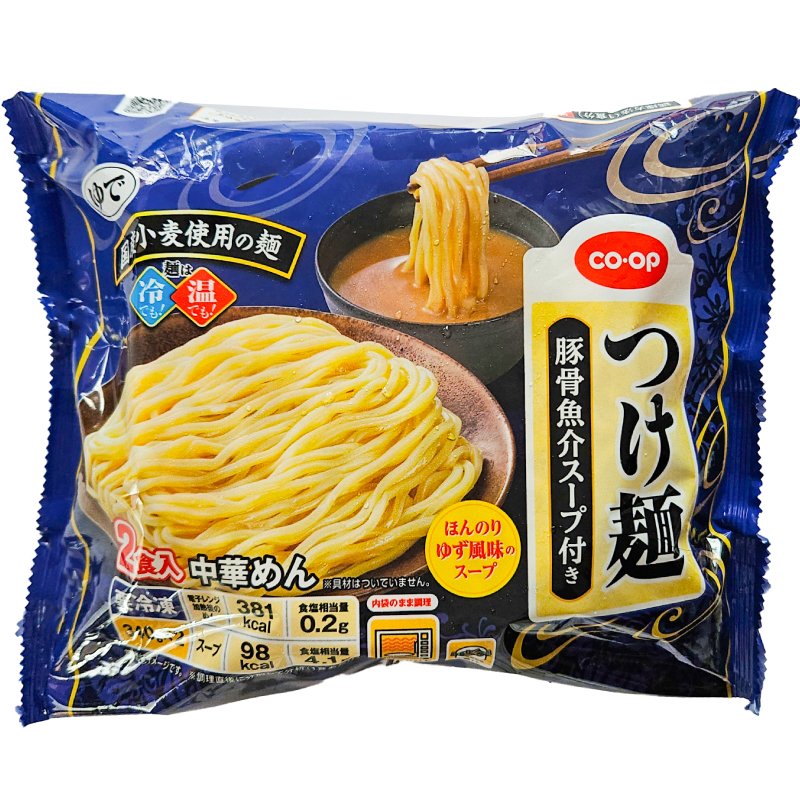 CO･OP つけ麺（豚骨魚介スープ付き） 2食入(340g×2)