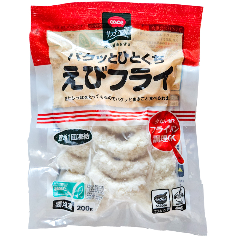CO･OP パクッとひとくちえびフライ 200g