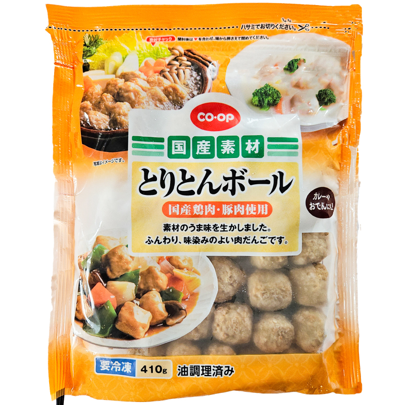 CO･OP とりとんボール（国産鶏肉・豚肉使用） 410g