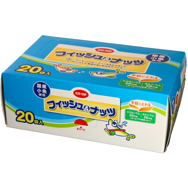 CO･OP フィッシュ＆ナッツ(Ca､Mg) 20袋入
