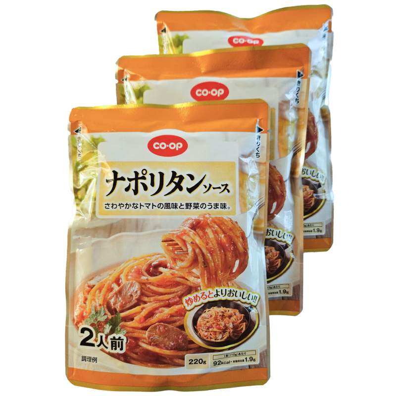 CO･OP ナポリタンソース 2人前×3
