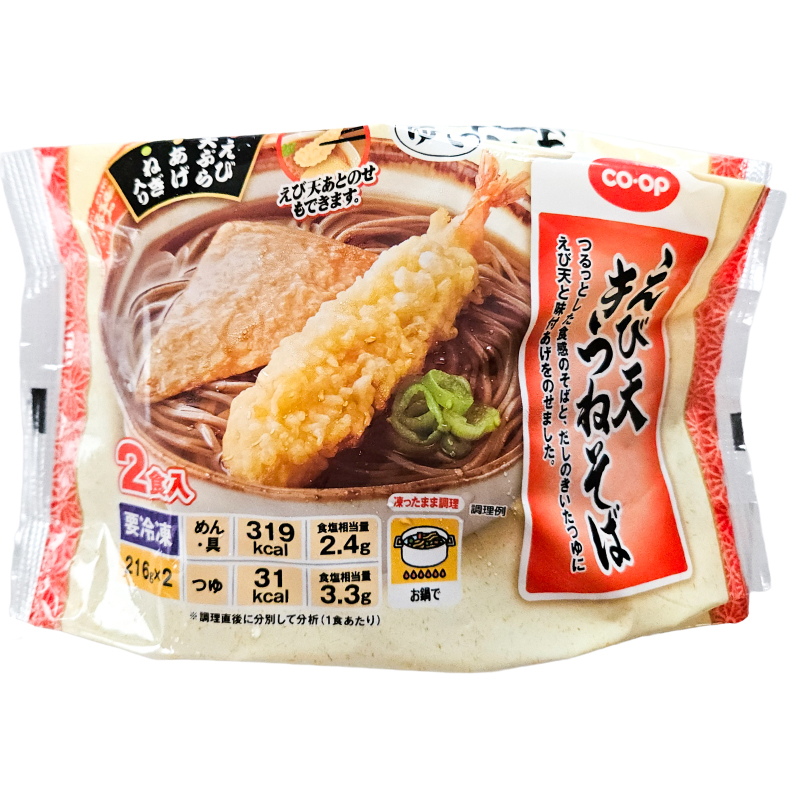 CO･OP えび天きつねそば 2食入(216g×2)