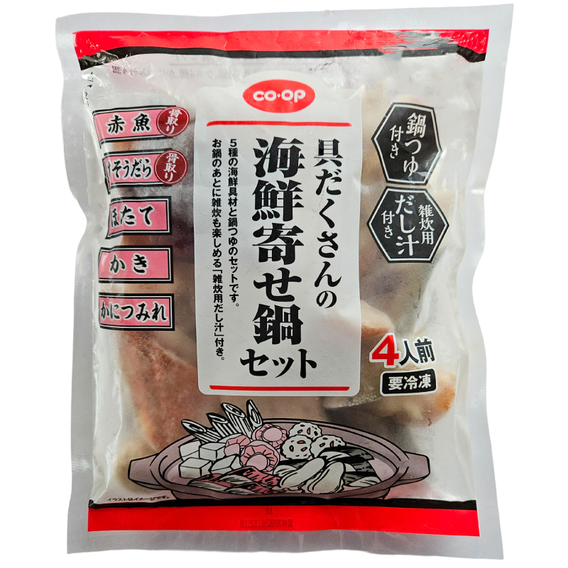 CO･OP 具だくさんの海鮮寄せ鍋セット 4人前(452g)