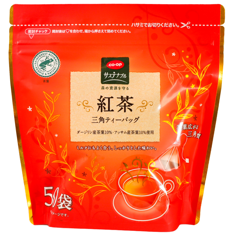 CO･OP 紅茶　三角ティーバッグ 50袋
