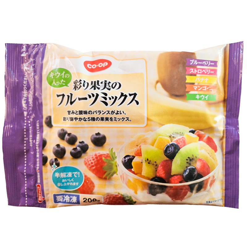 CO･OP キウイの入った彩り果実のフルーツミックス 200g